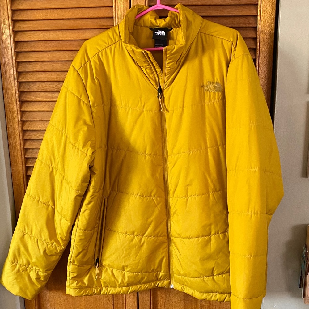 The North Face Mustard Insulated Jacket